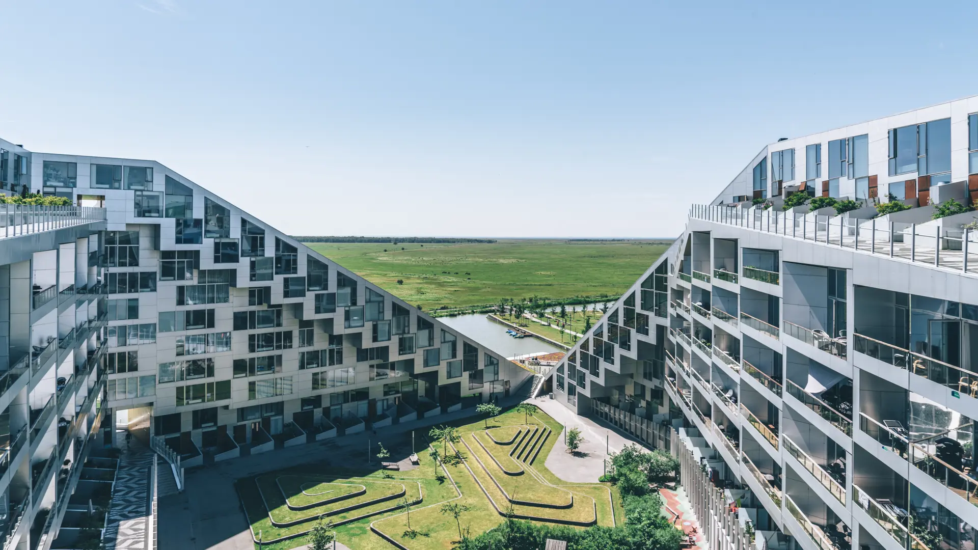 8-tallet i Ørestad – ikonisk boligbyggeri designet af Bjarke Ingels.