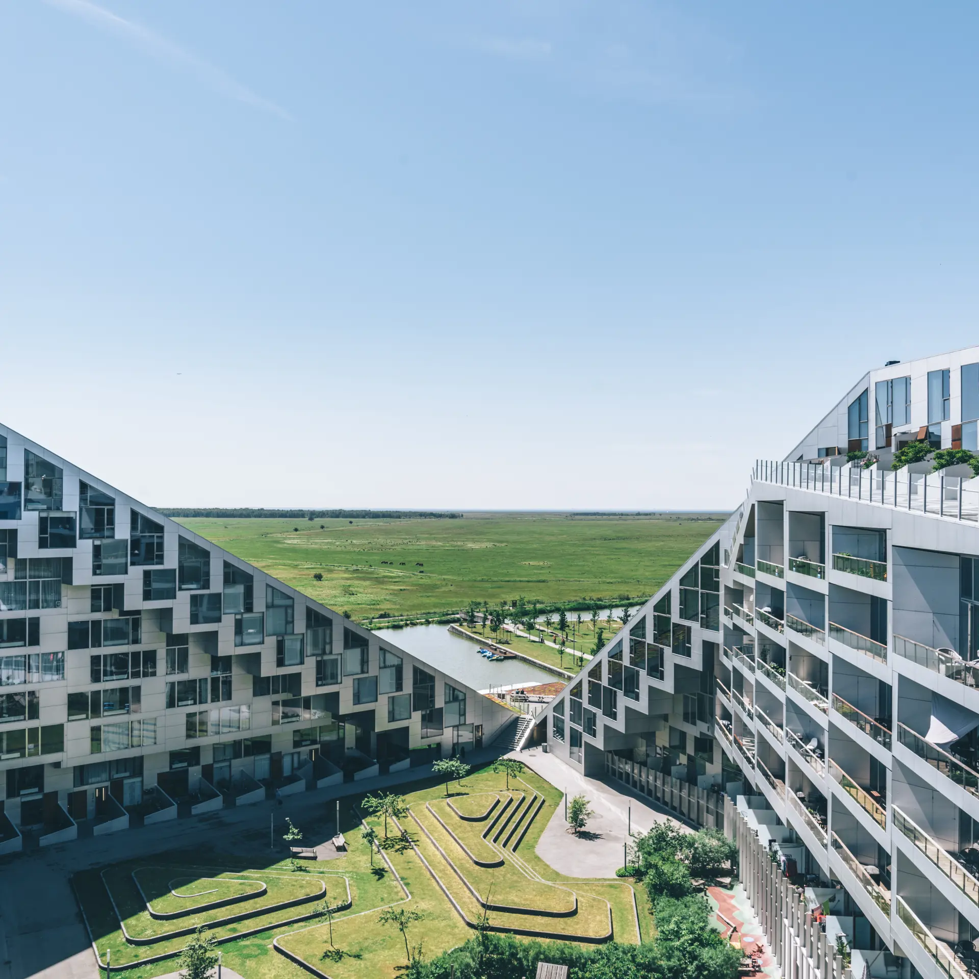 8-tallet i Ørestad – ikonisk boligbyggeri designet af Bjarke Ingels.