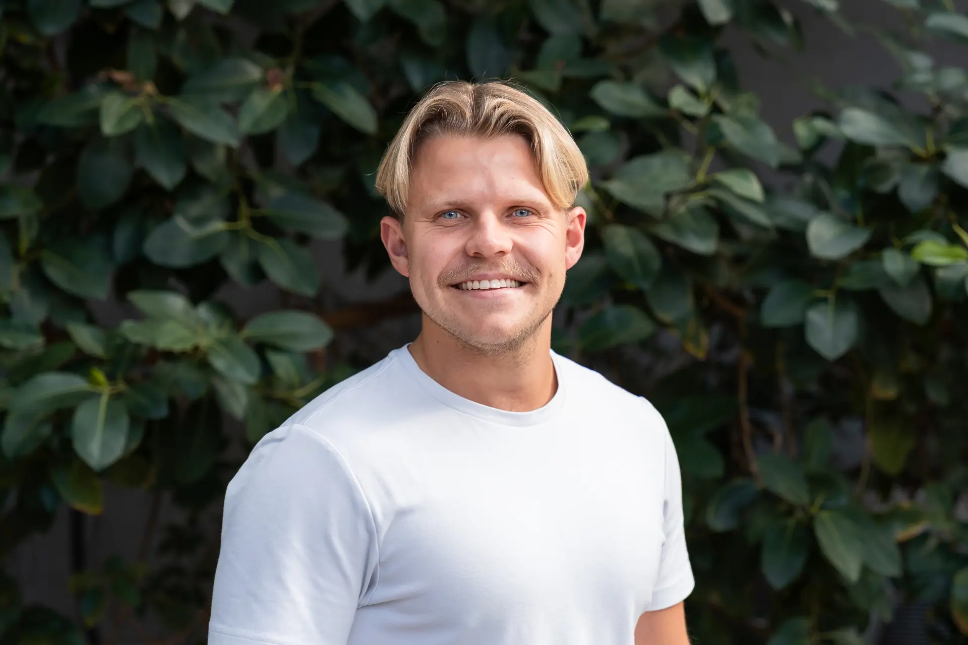 Portrætbillede af Gustav Almind