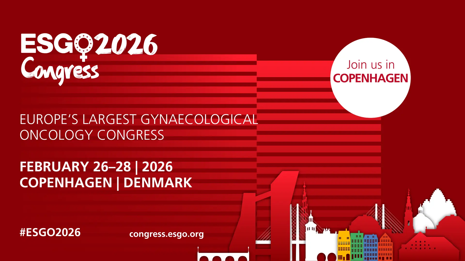 Event billede fra ESGO 2026 - kommende event i Bella Center